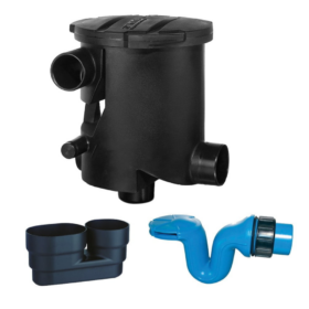 Rainwater harvesting filter kit