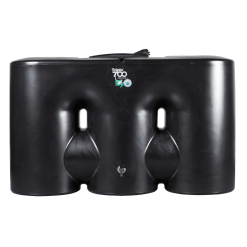 TRIPLO700 700 Litre Water Butt Polytank - BLACK