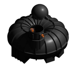 5200L Septic Tank - plastic