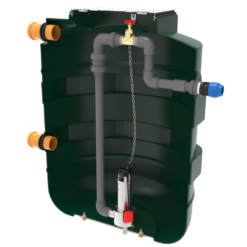 1550 Pump station - Single pump