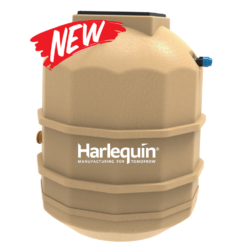 Harlequin 2700 Litre Effluent Pump Station - Single Pump