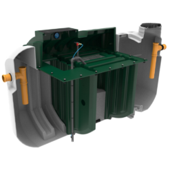 Alternative view of Harlequin CAP 12 Sewage Treatment Plant | 10-12 Person