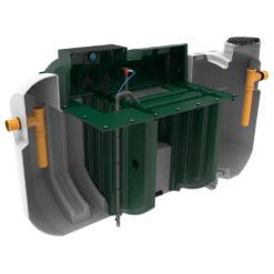 Alternative view of Harlequin CAP 15 Sewage Treatment Plant | 13-15 Person