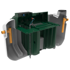 Alternative view of Harlequin CAP 18 Sewage Treatment Plant | 16-18 Person