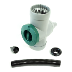 Rainwater Diverter Kit For Sealed Tanks - Grey