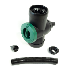 Rainwater Diverter Kit For Sealed Tanks - Black
