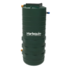 Harlequin 3200 Litre Grinder Pump Station - Twin Pump With High Pressure Alarm