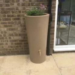 160 Litre Manhattan Curve Water Butt Planter - Image 4