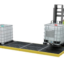 Bund Flooring Kit - 4 IBC In-Line Layout