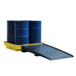 Drum Ramp for Low Profile 4 Drum Spill Pallets