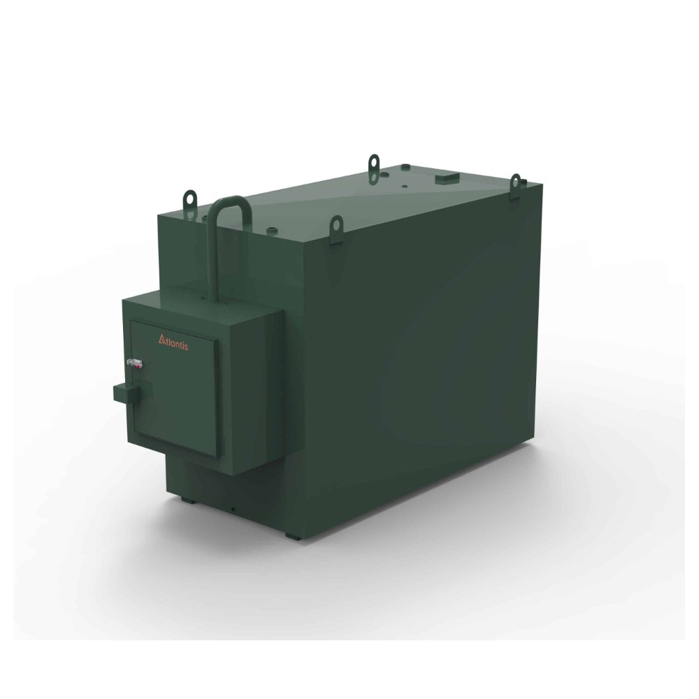 4500 Litre Steel Bunded Oil Tank c/w Fill Point Cabinet - Atlantis