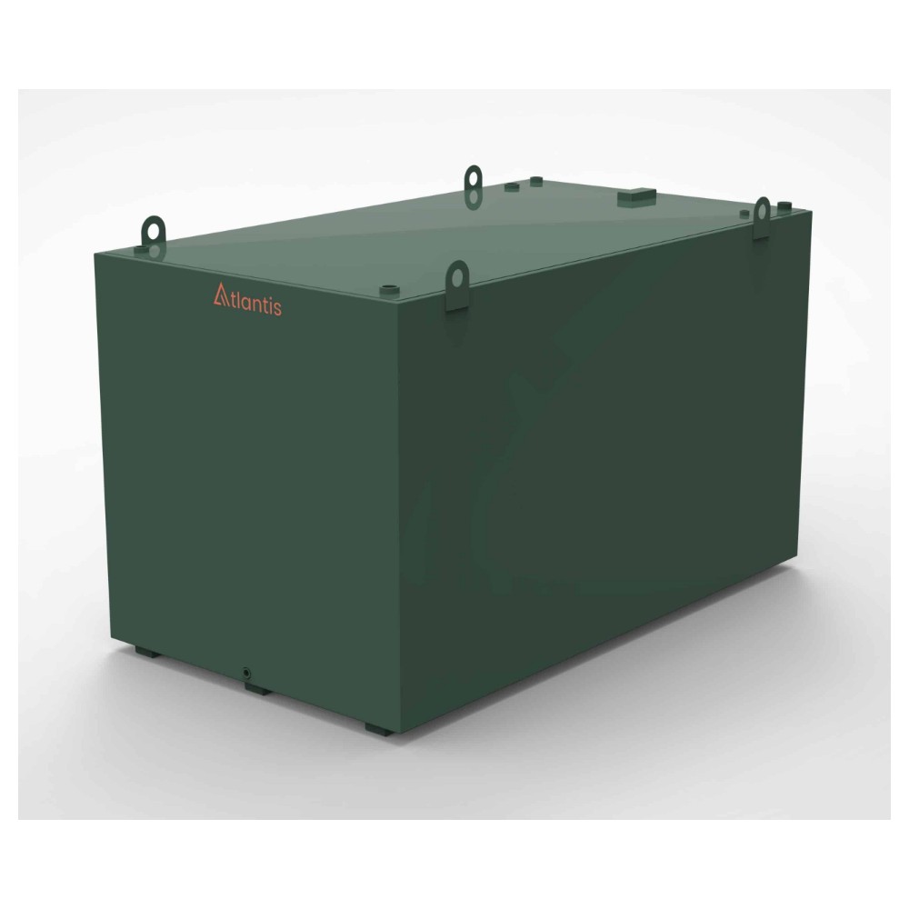 5000 Litre Steel Bunded Oil Tank - Atlantis