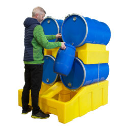 Drum Stacker Cradle - 2 x 205 Litre Drums Horizontal