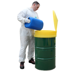 Drum Funnel with Lid & Strainer - 205 Litre Drums