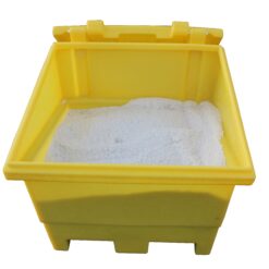 250 Litre Rock Salt Bin with Lockable Lid