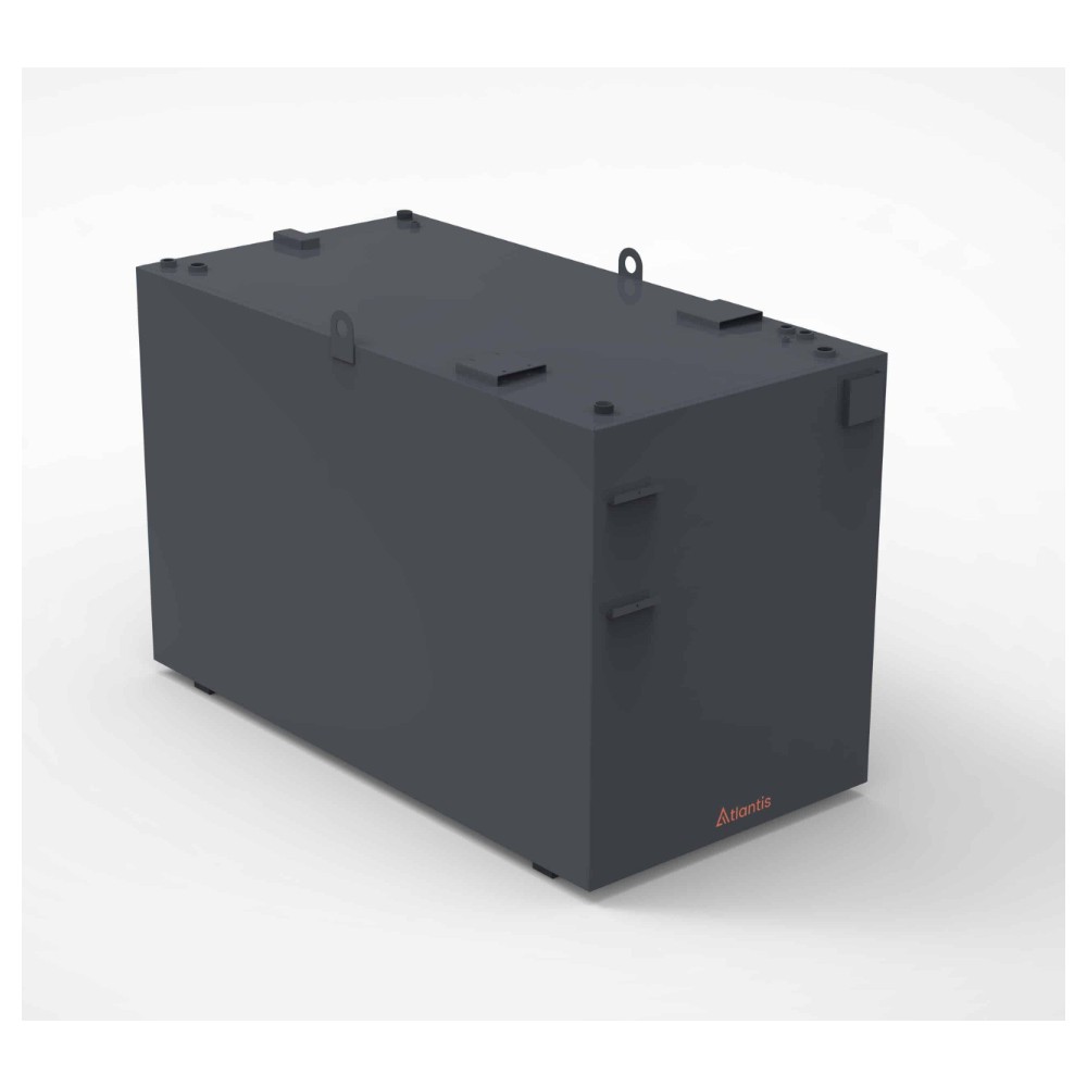 4000 Litre Steel Bunded Lube Oil Tank - Atlantis
