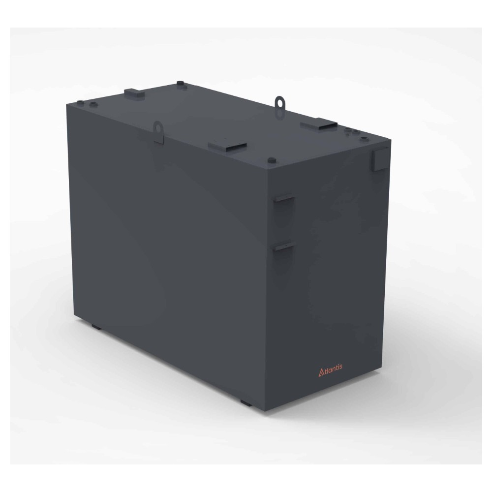4500 Litre Steel Bunded Lube Oil Tank - Atlantis