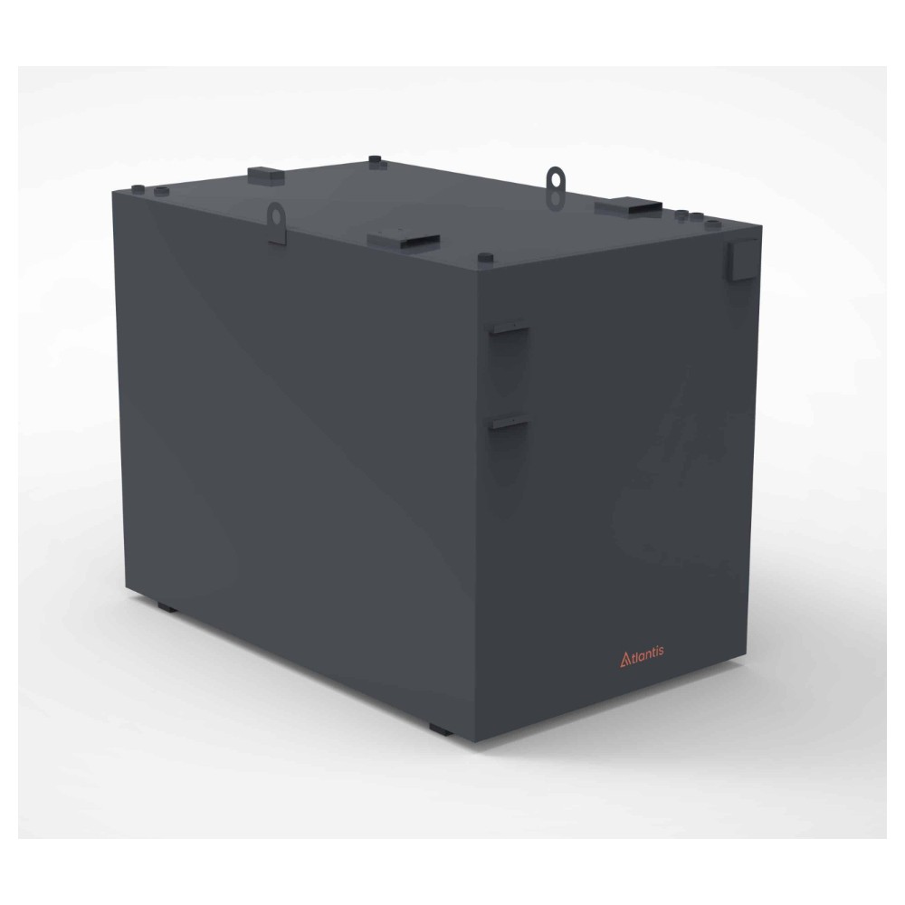 5800 Litre Steel Bunded Lube Oil Tank - Atlantis