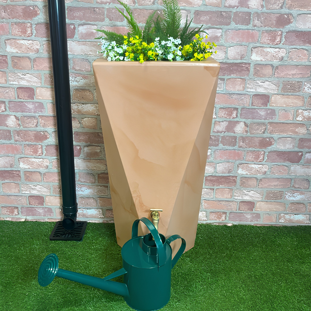 Prestige 100 Litre Manhattan Twist Water Butt Planter