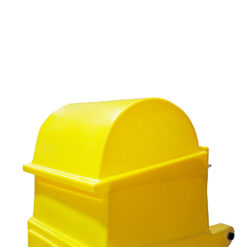 Mobile Lockable Cabinet with Roll Holder