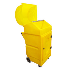 Mobile Lockable Cabinet with Large Roll Holder - XL