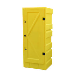 Polyethylene COSHH Cabinet - 3 Shelf, 70 Litre Sump