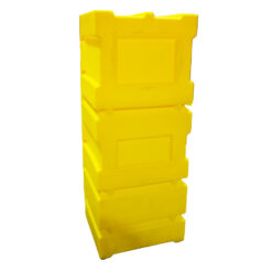 Polyethylene COSHH Cabinet - 3 Shelf, 70 Litre Sump