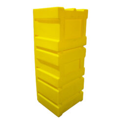 Polyethylene COSHH Cabinet - 3 Shelf, 70 Litre Sump