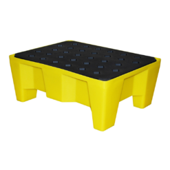 70 Litre Spill Tray on Legs with Grid